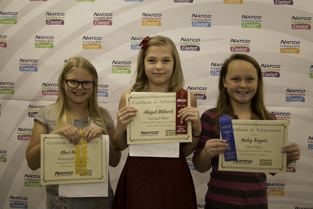 Group of 3 award winning children