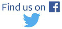 Facebook and Twitter