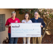 NATCO representatives, President &amp; General Manager, Steven Sanders, Jr. (right) and Kayla Stafford (center) presented Billie Collins (left) with a grant of $4,000 to support the South Shore Marion County Youth Leadership Program.